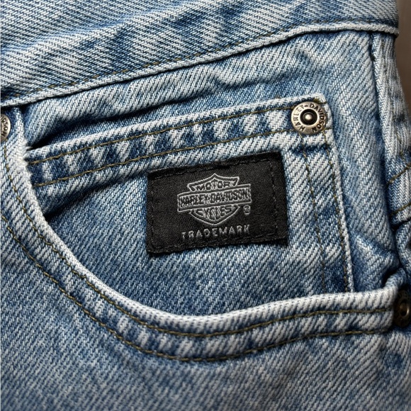 Harley-Davidson - Womens Blue Jeans in Size 10 - Picture 5 of 10